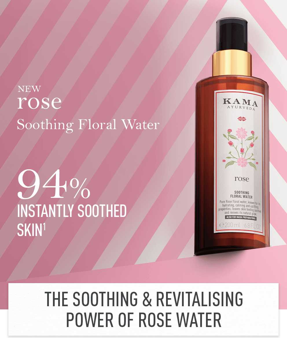 Buy Rose Soothing Floral Water | Hydrating Face Toner | Kama Ayurveda