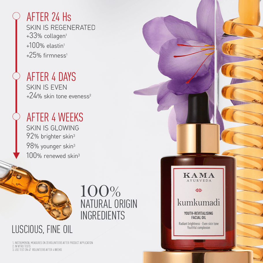 Buy Kumkumadi Youth-Revitalising Facial Oil | Kama Ayurveda